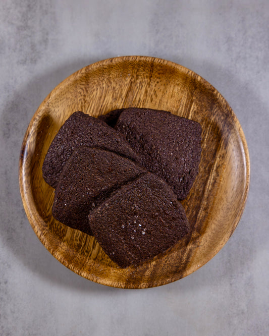 70% Valrhona Chocolate Cookies with Fleur de Sel from Okaeri Bakery London