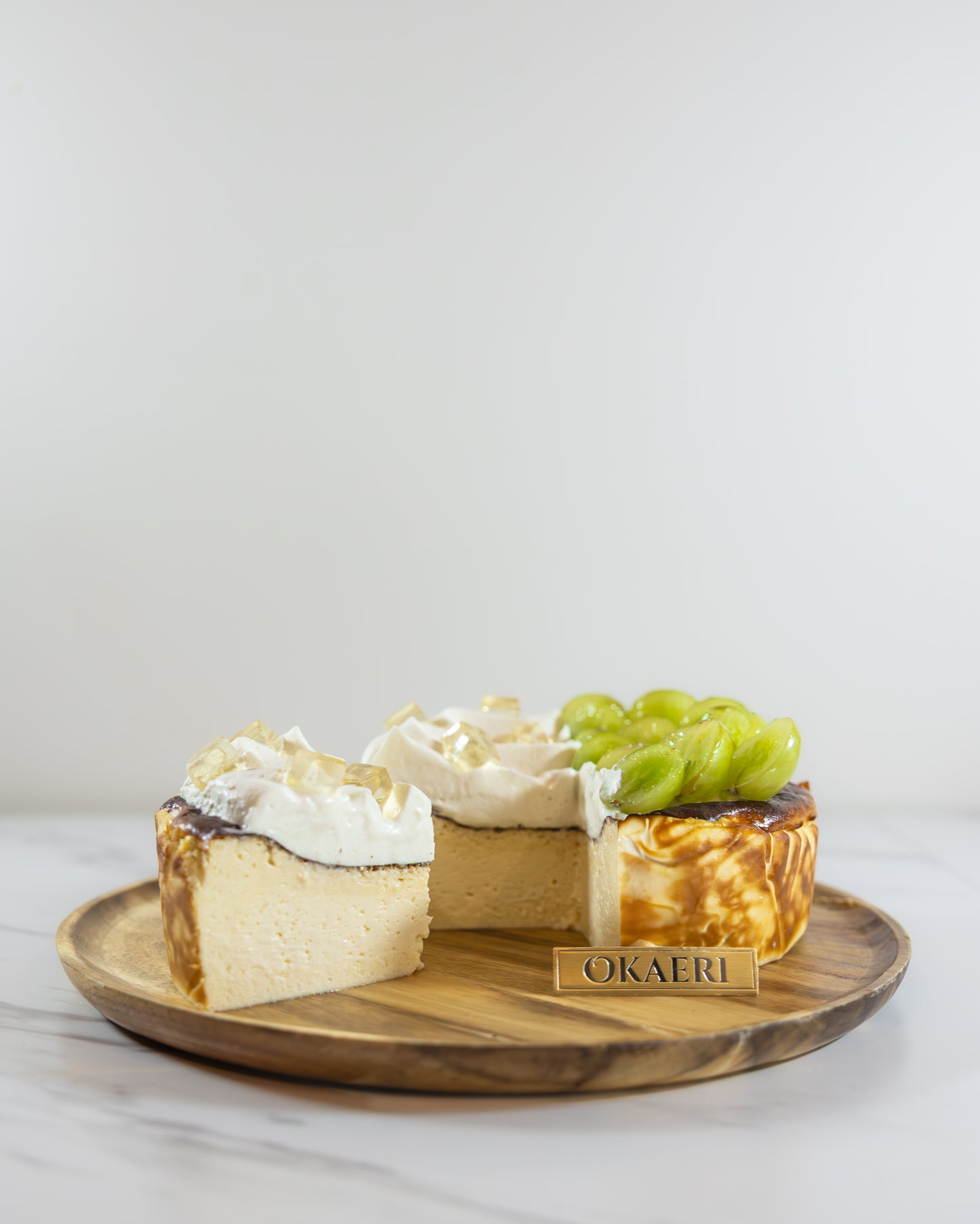 Honey Basque Burnt Cheesecake