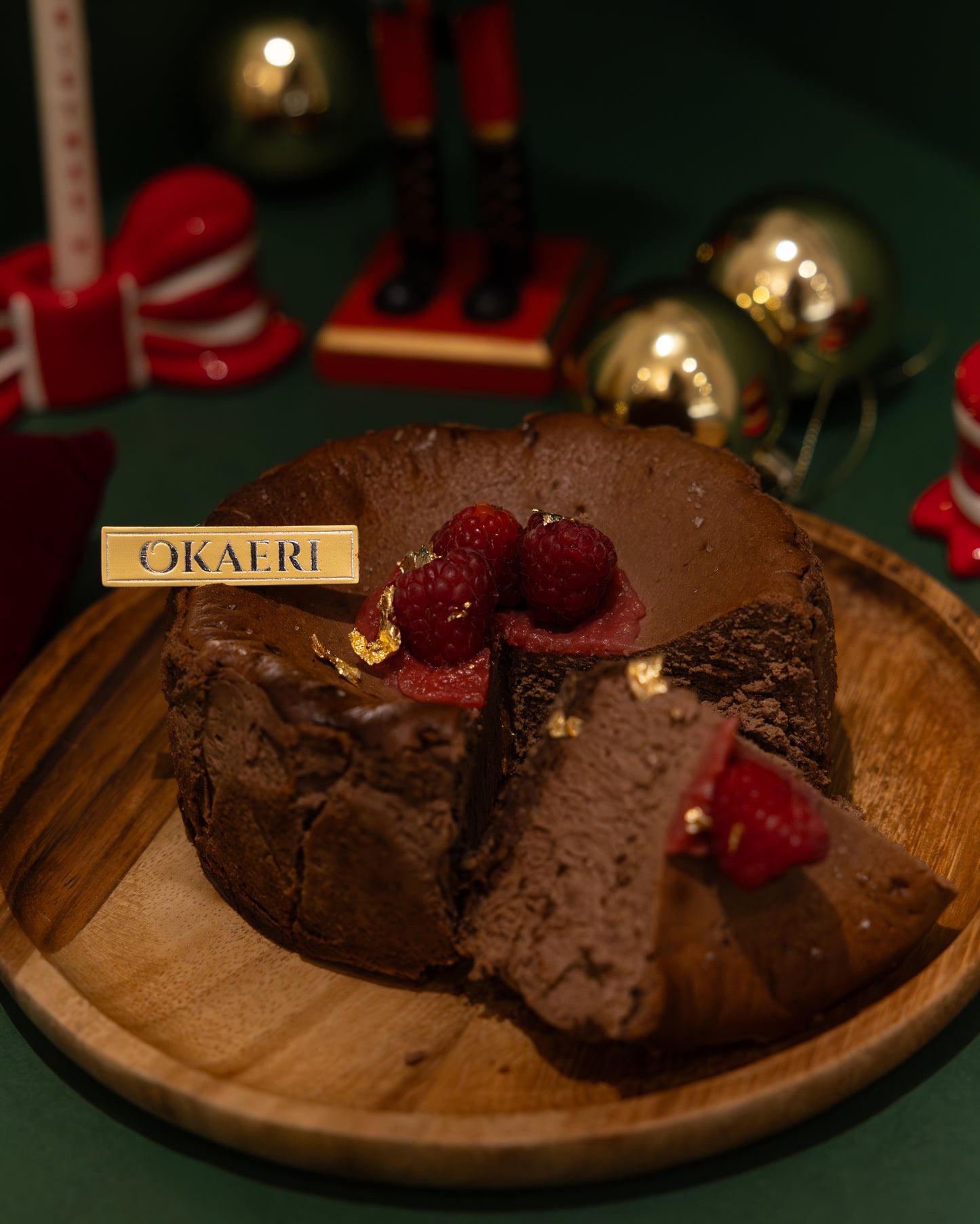 Araguani Whiskey Basque Burnt Cheesecake