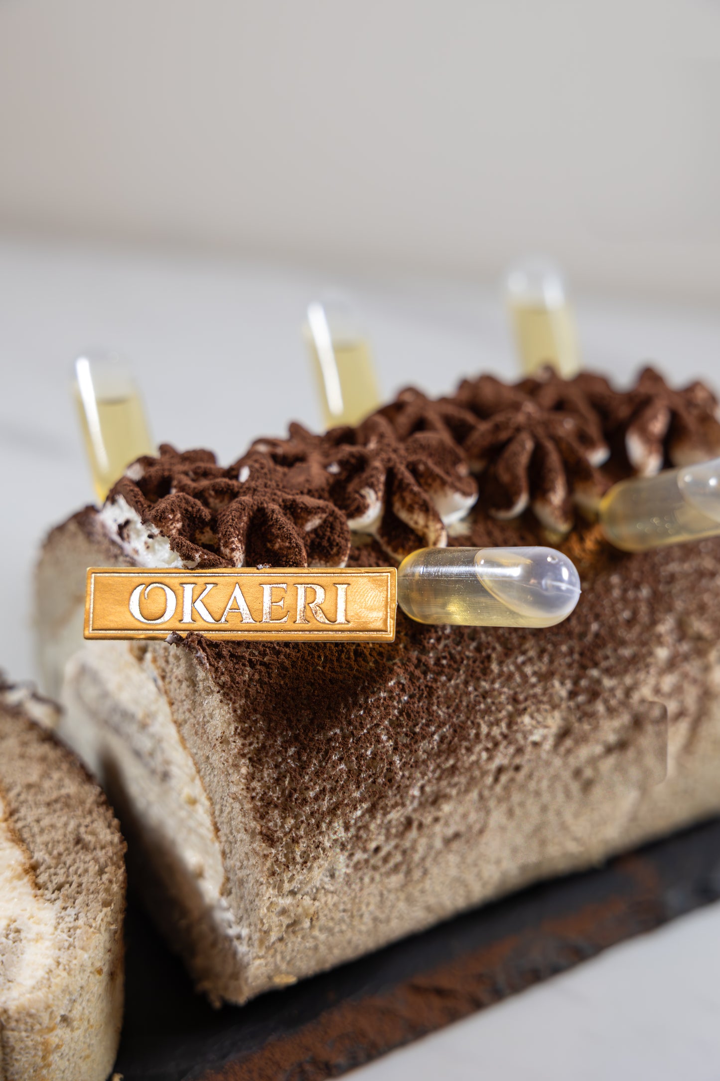 Tiramisu Roll with Whiskey