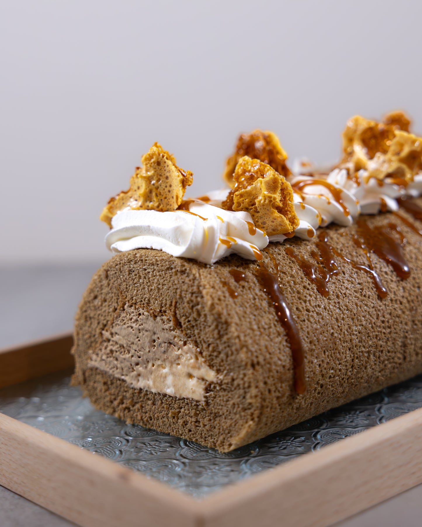 Salted Caramel Latte Roll