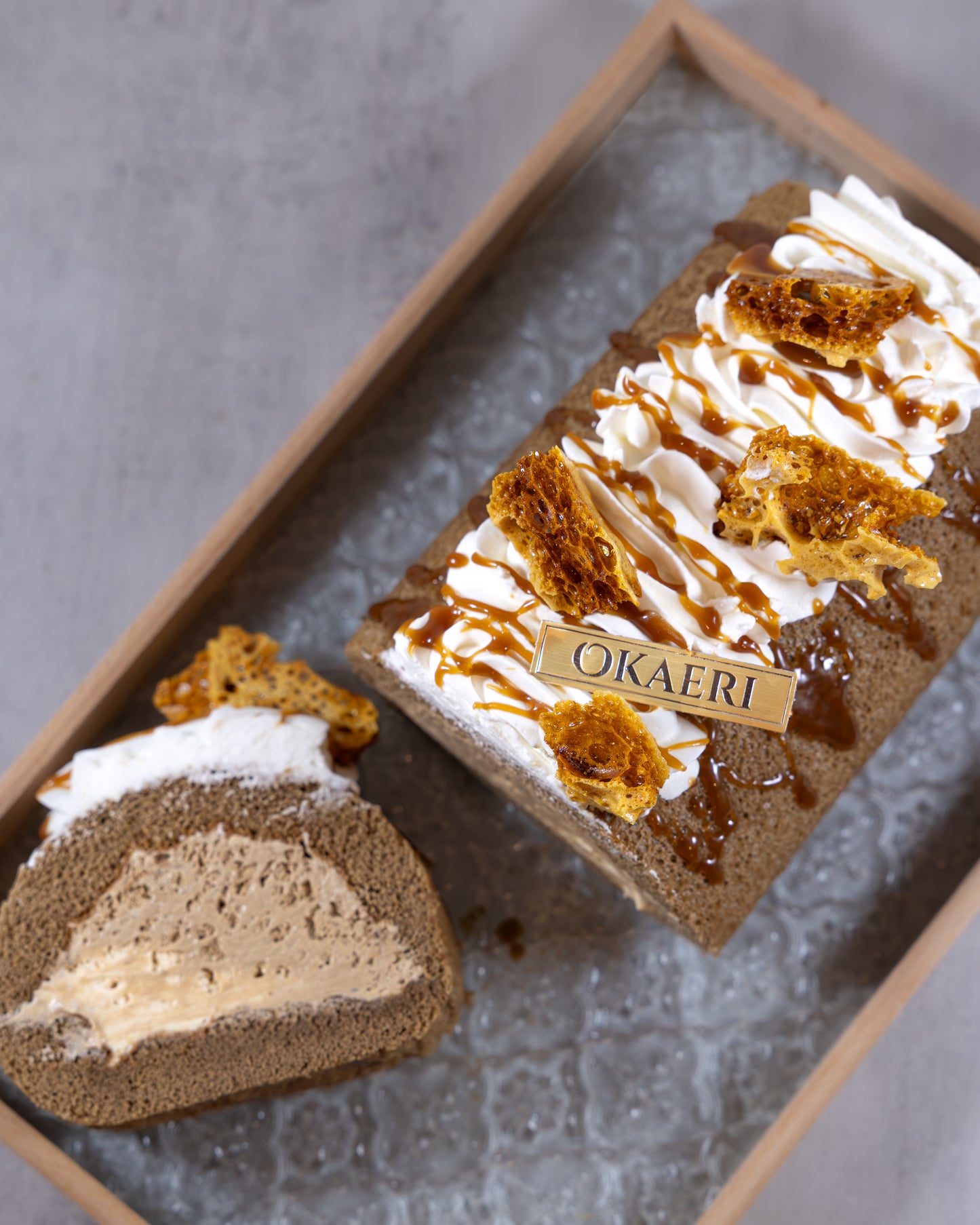 Salted Caramel Latte Roll
