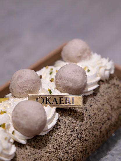 Taro x Coconut Black Rice Roll