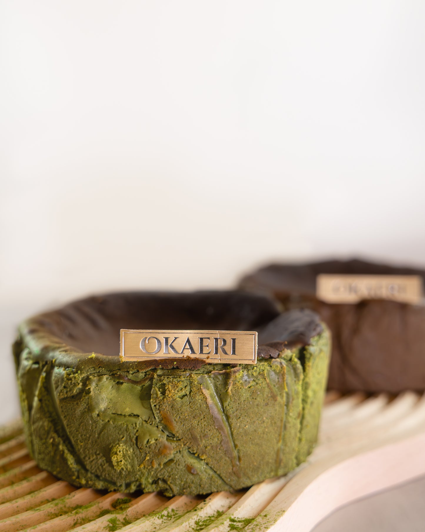 Matcha Basque Burnt Cheesecake