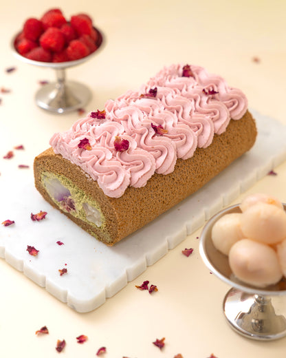 Four Seasons Oolong Lychee Ispahan Roll