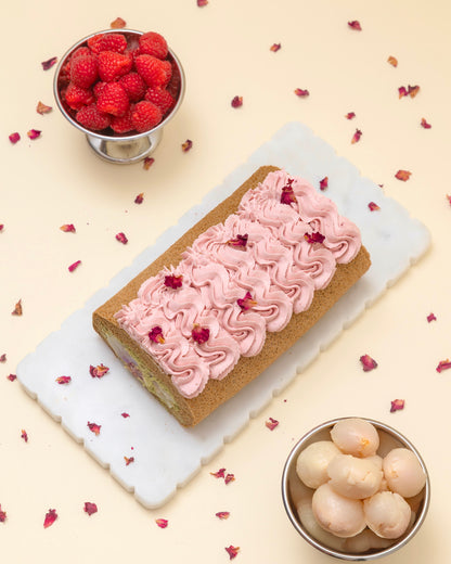 Four Seasons Oolong Lychee Ispahan Roll