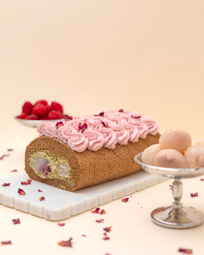 Four Seasons Oolong Lychee Ispahan Roll