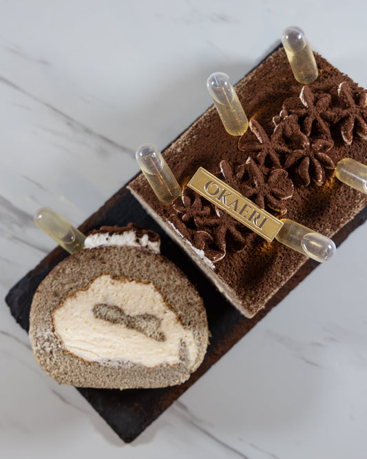 Tiramisu Roll with Whiskey