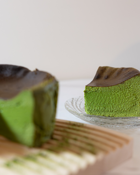 Matcha Basque Burnt Cheesecake